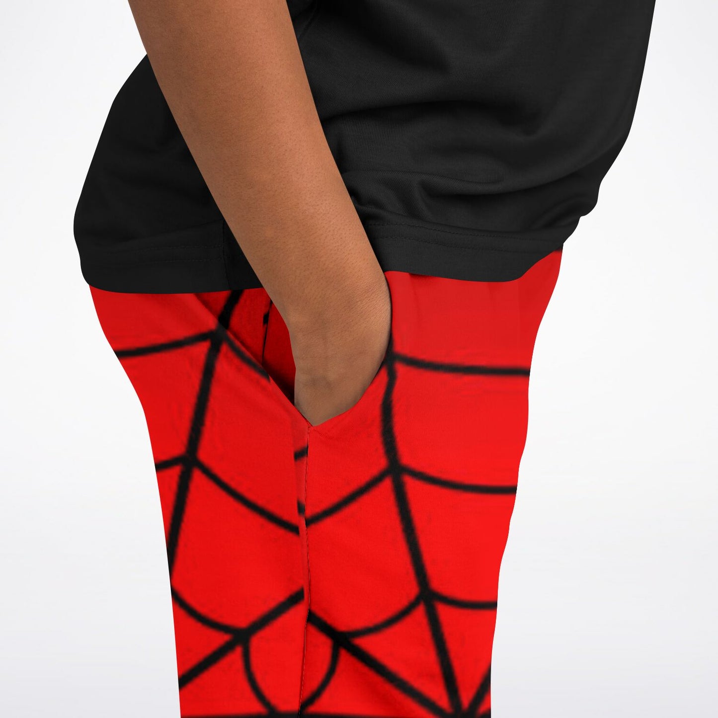 Crimson Spider Web Kids/Youth Jogger