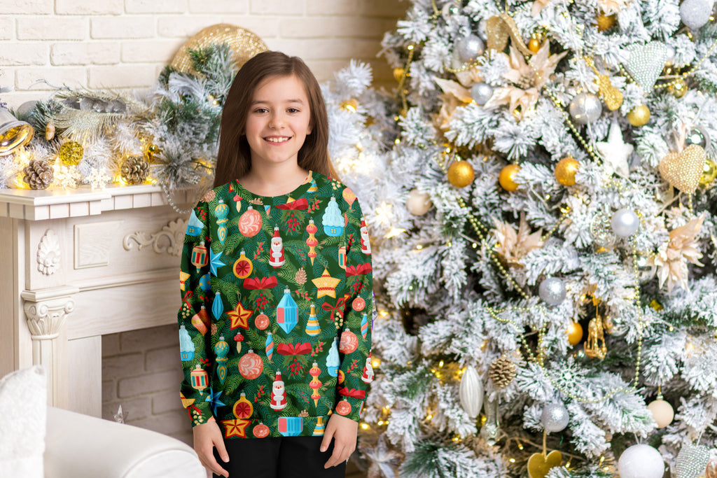 Decorated Tree Kids/Youth Sweatshirt