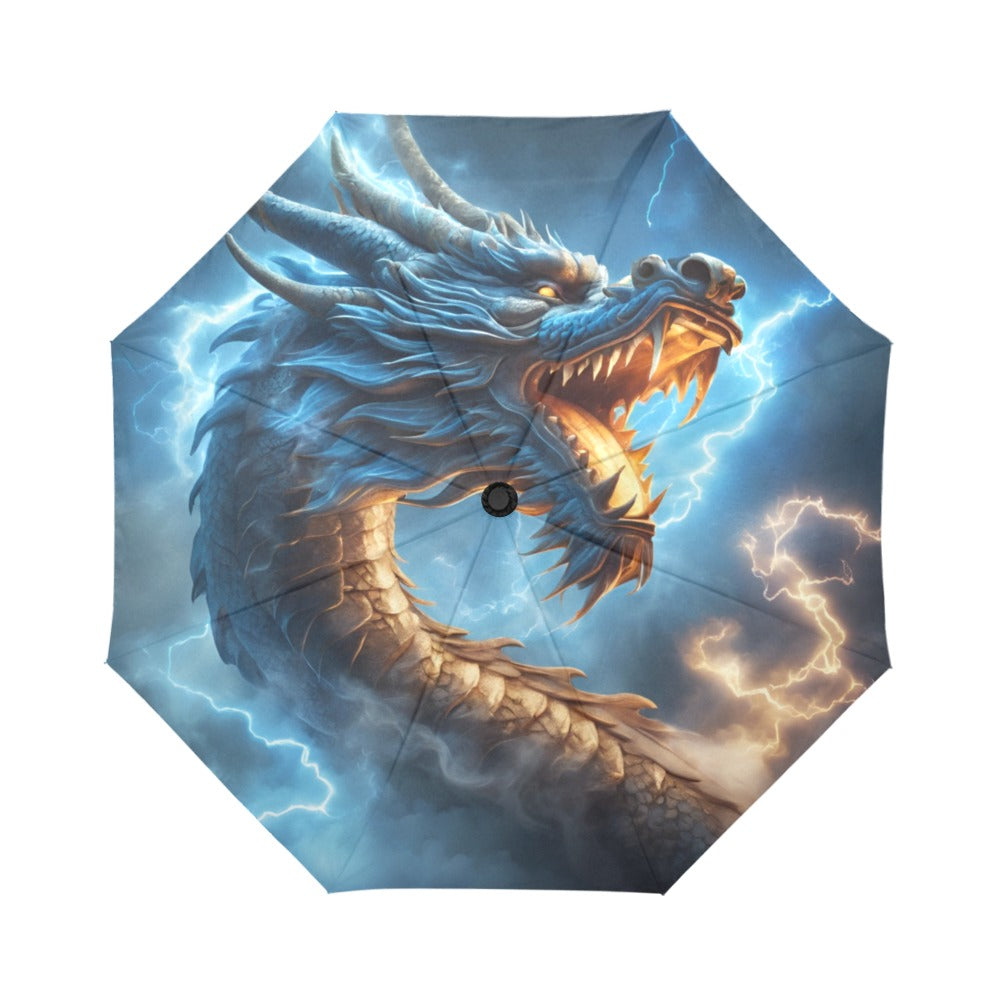 Angry Dragon Automatic Foldable Umbrella