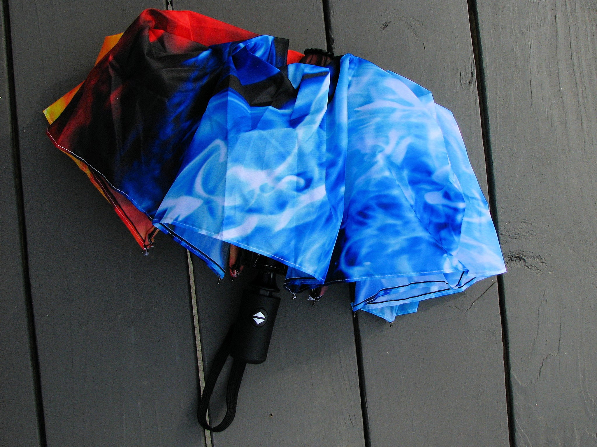 Fire and Ice Automatic Umbrella