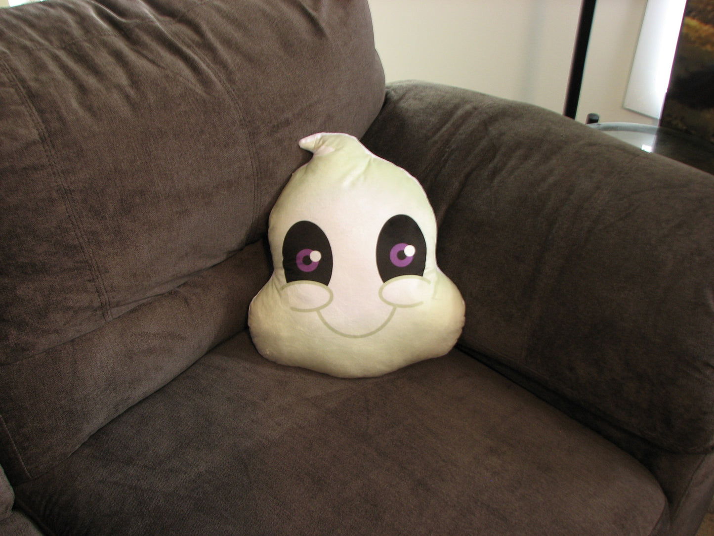 Friendly Ghost Shaped Pillow