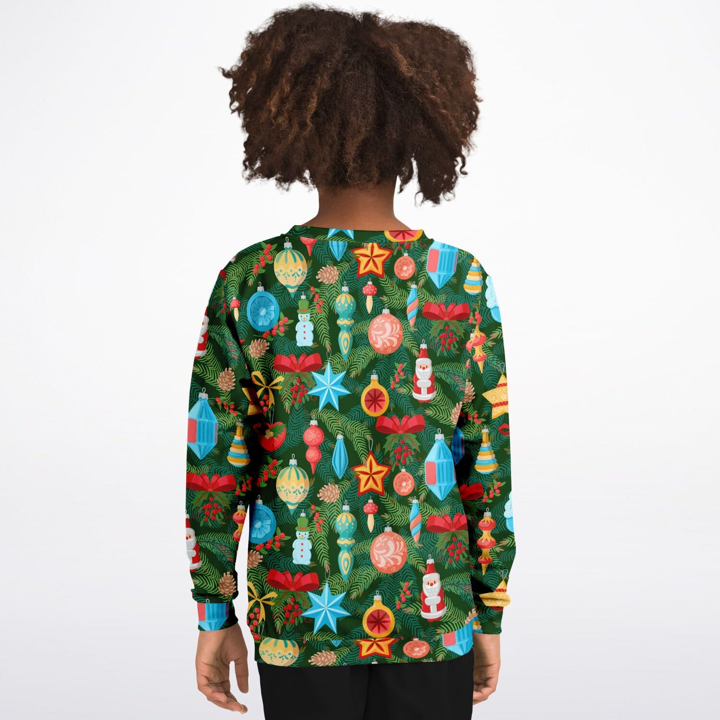 Decorated Tree Kids/Youth Sweatshirt