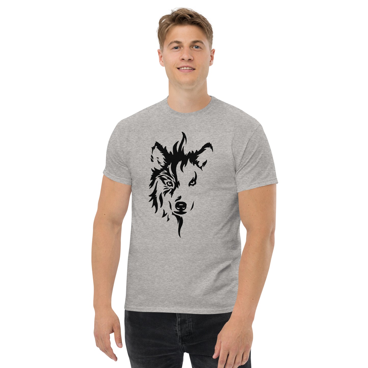 Tribal Wolf Unisex Tee