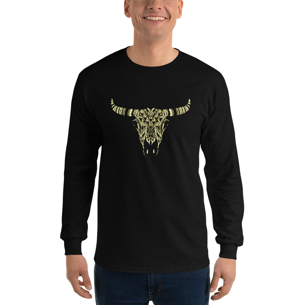 Desert Skull Long Sleeve Unisex Shirt