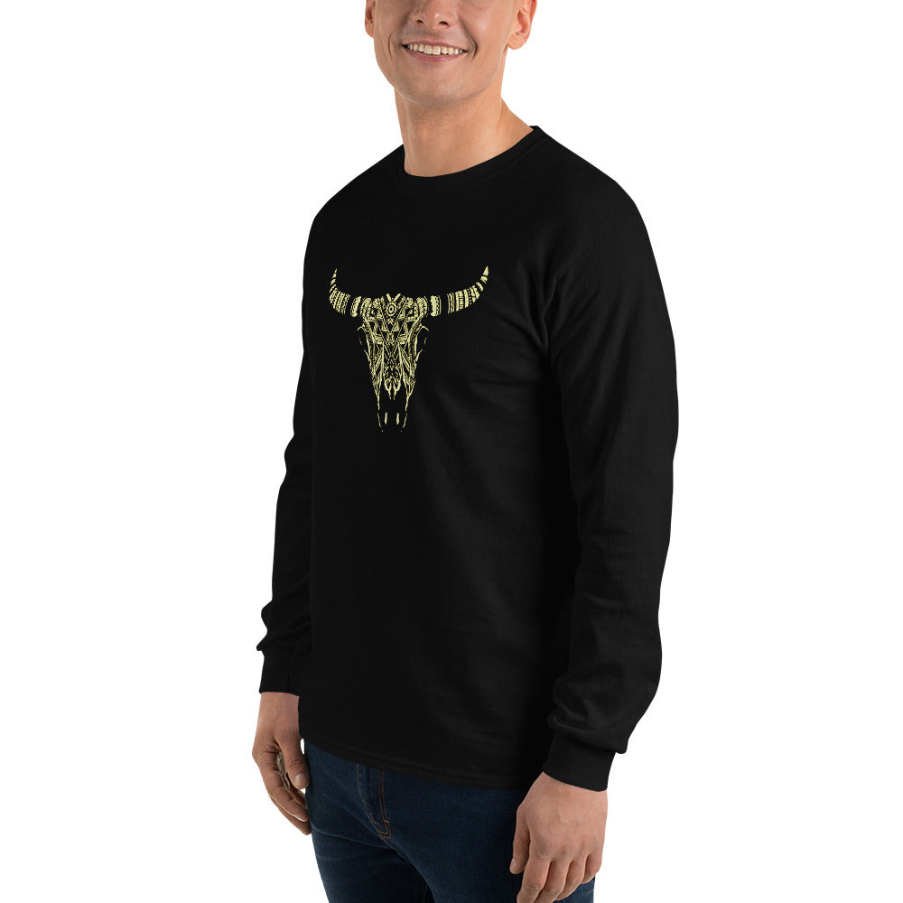 Desert Skull Long Sleeve Unisex Shirt