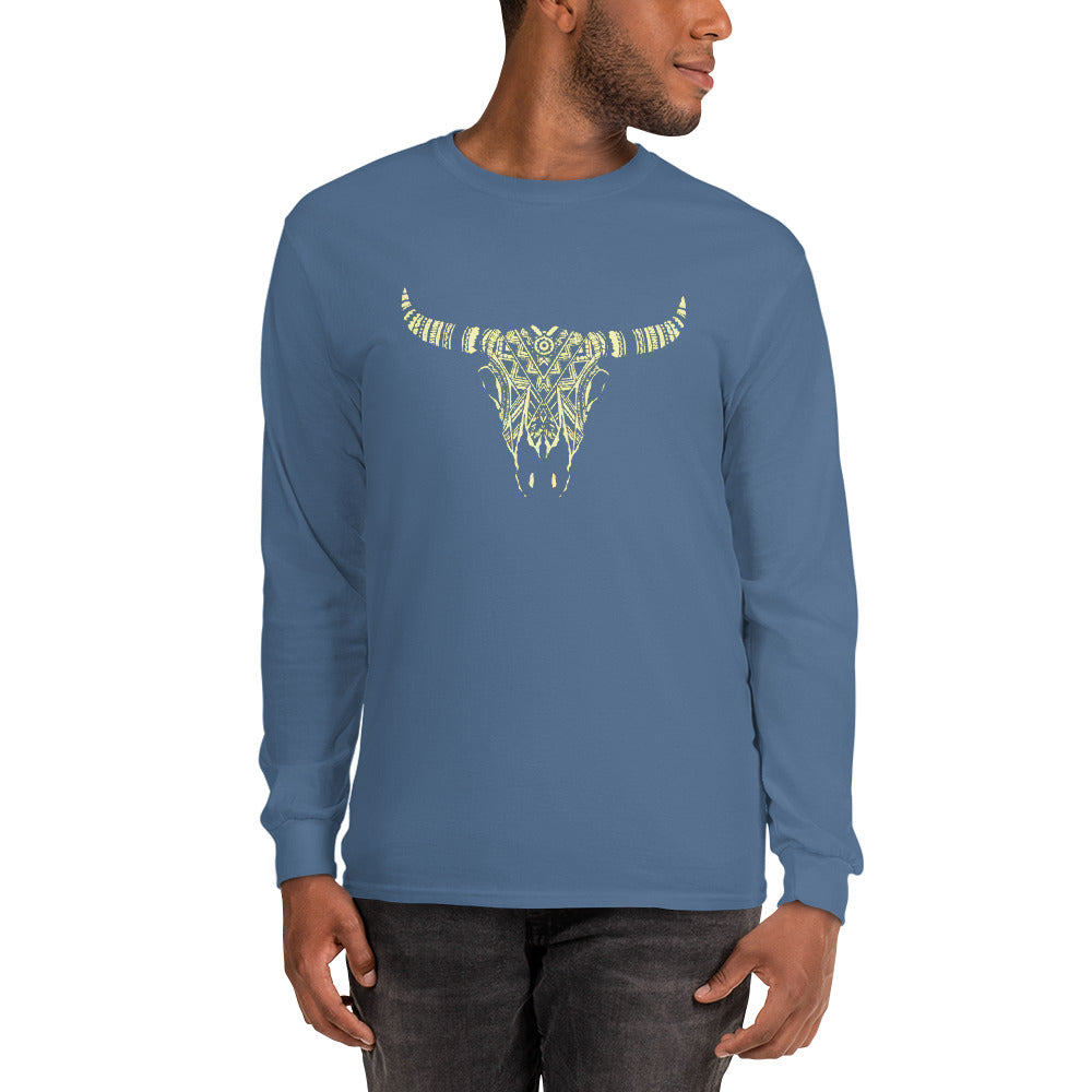 Desert Skull Long Sleeve Unisex Shirt