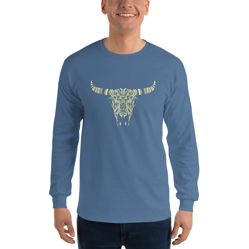 Desert Skull Long Sleeve Unisex Shirt