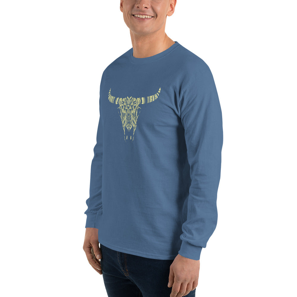 Desert Skull Long Sleeve Unisex Shirt