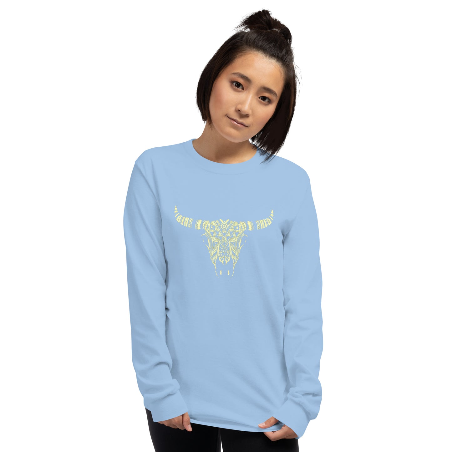 Desert Skull Long Sleeve Unisex Shirt