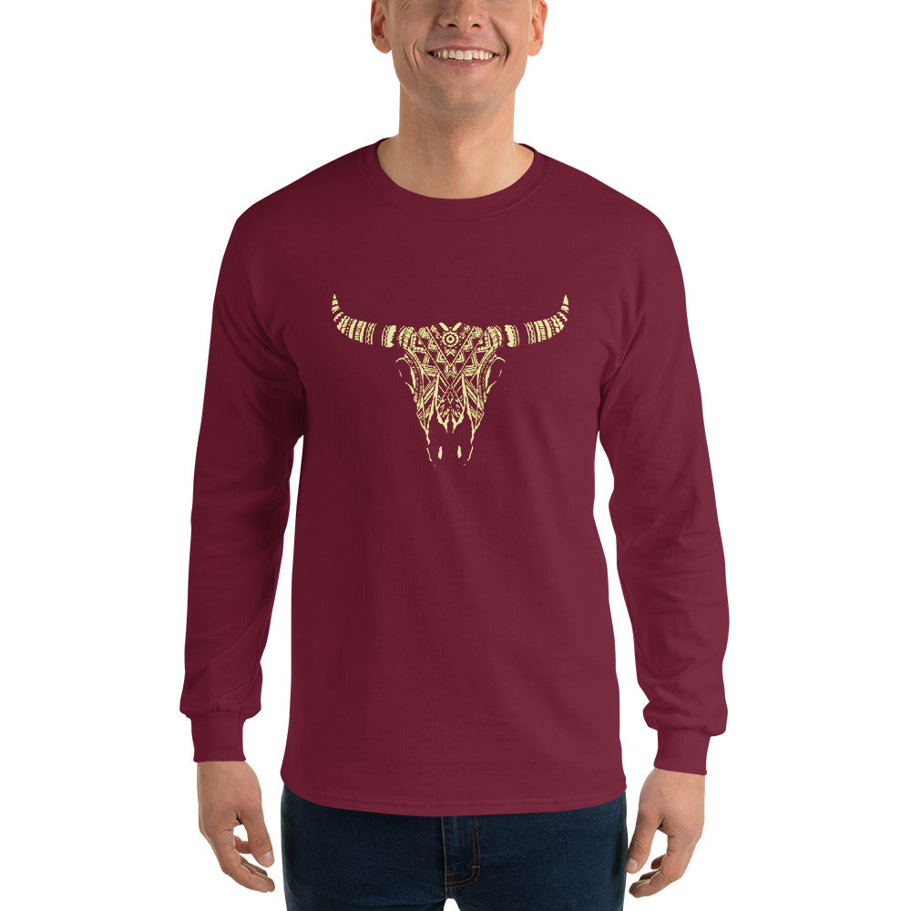 Desert Skull Long Sleeve Unisex Shirt