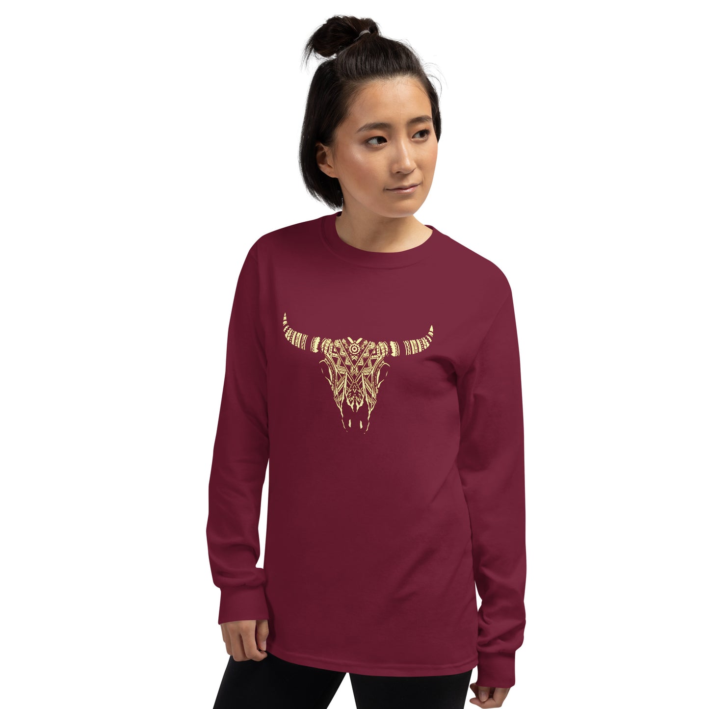 Desert Skull Long Sleeve Unisex Shirt