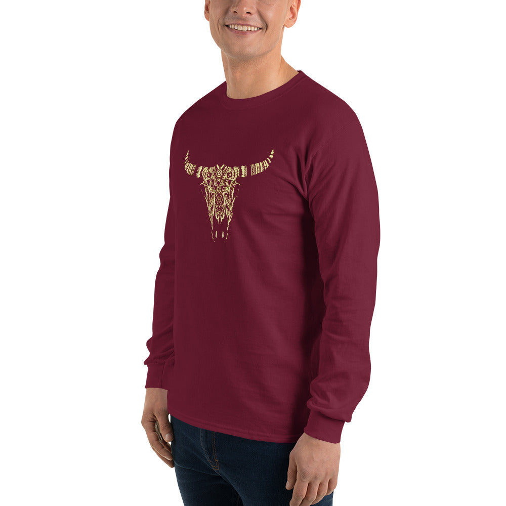 Desert Skull Long Sleeve Unisex Shirt