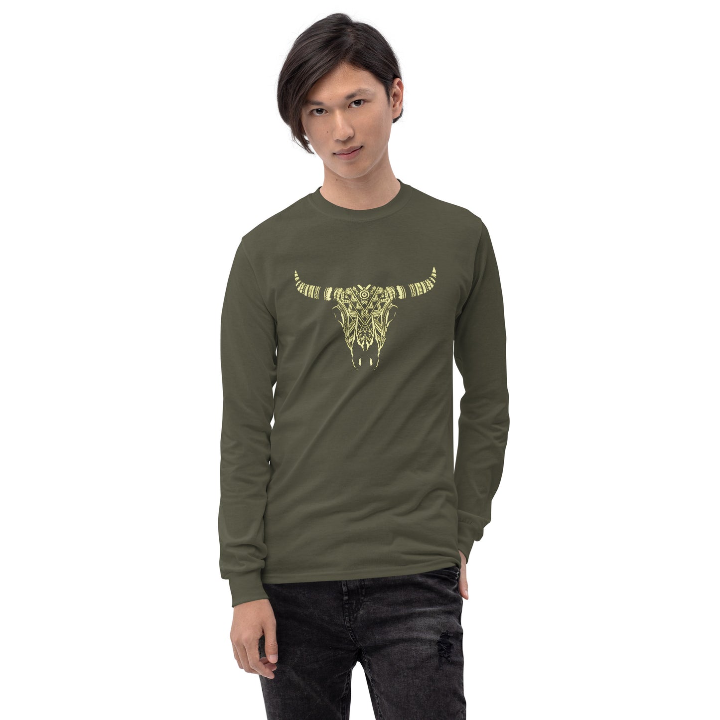 Desert Skull Long Sleeve Unisex Shirt