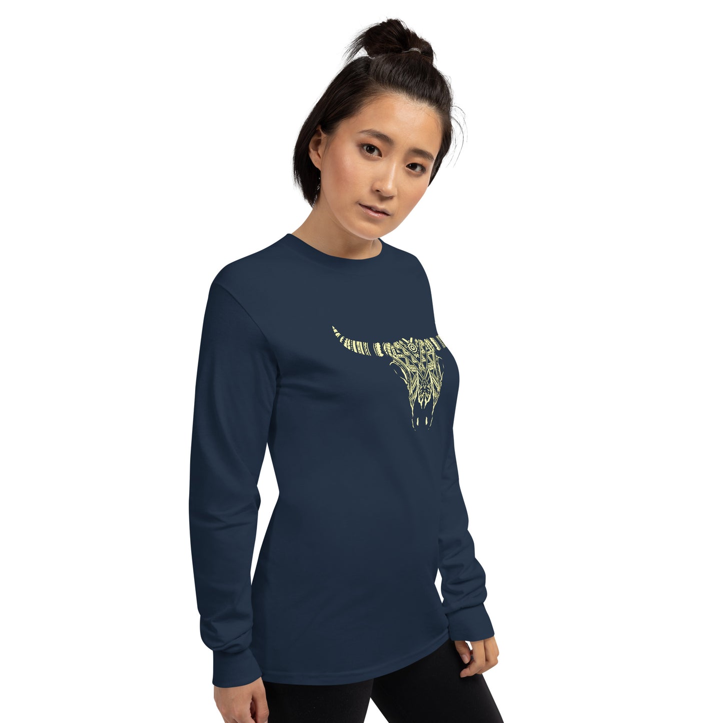 Desert Skull Long Sleeve Unisex Shirt