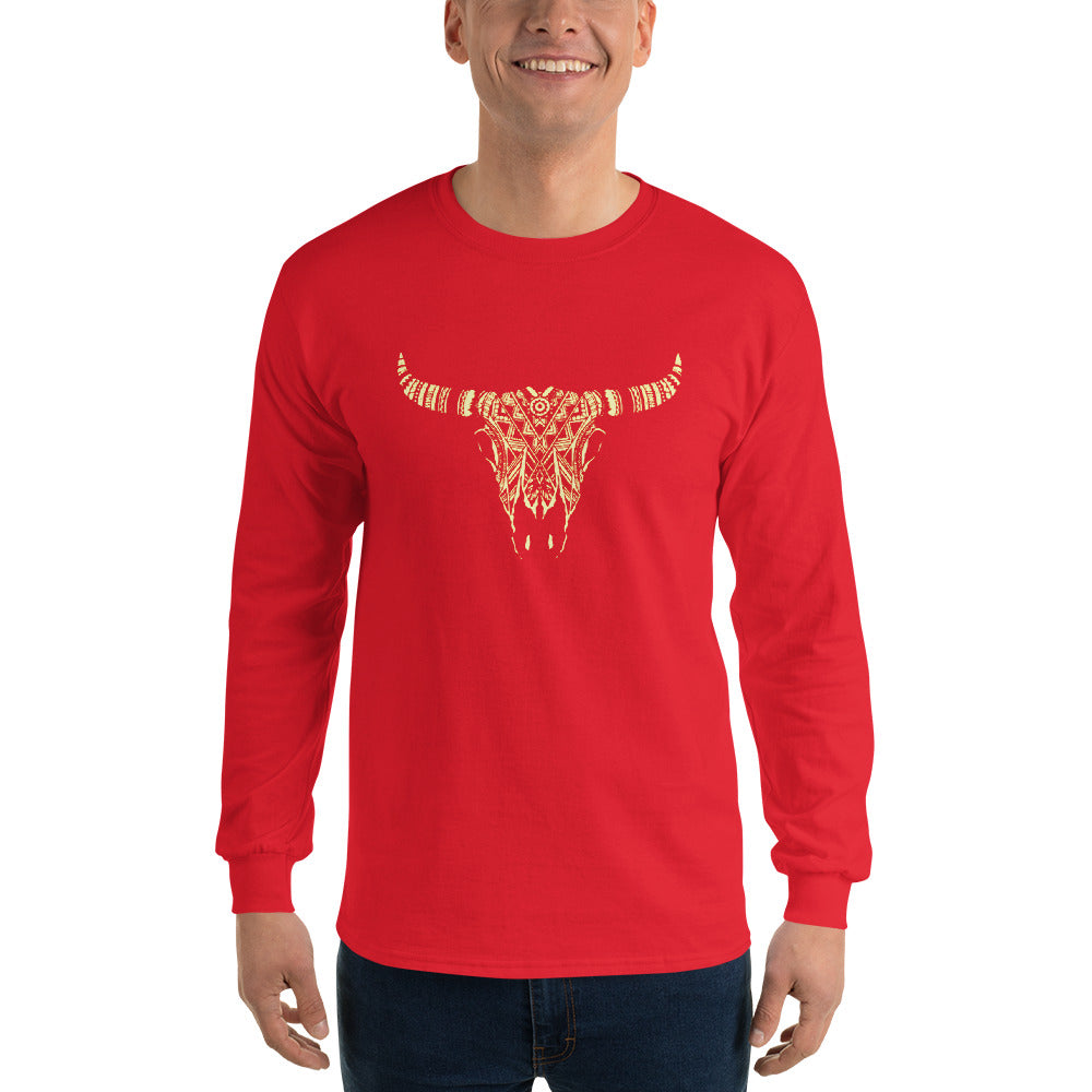 Desert Skull Long Sleeve Unisex Shirt