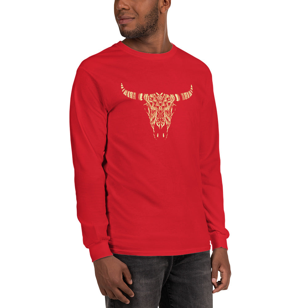 Desert Skull Long Sleeve Unisex Shirt