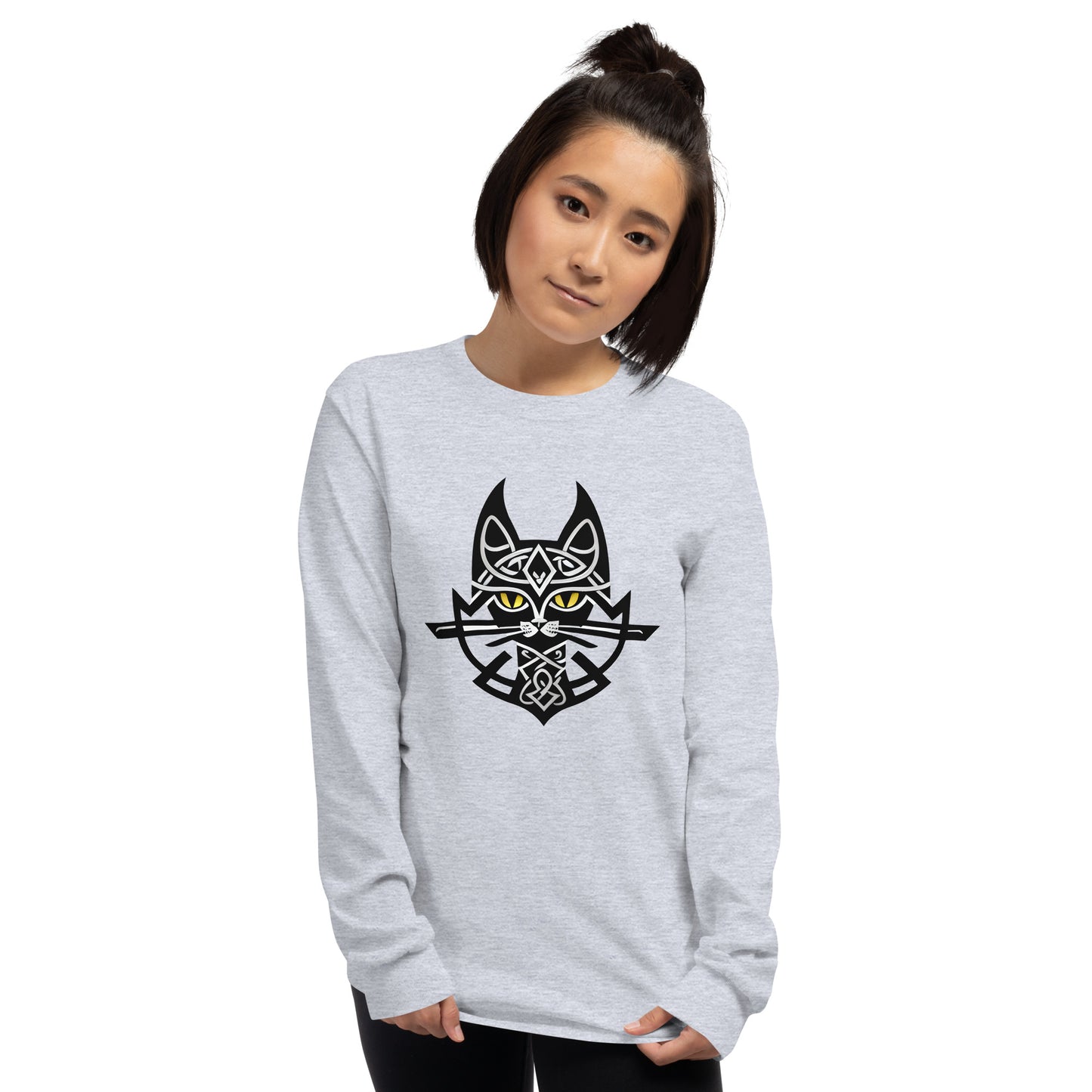 Viking Cat Unisex Long Sleeve Shirt