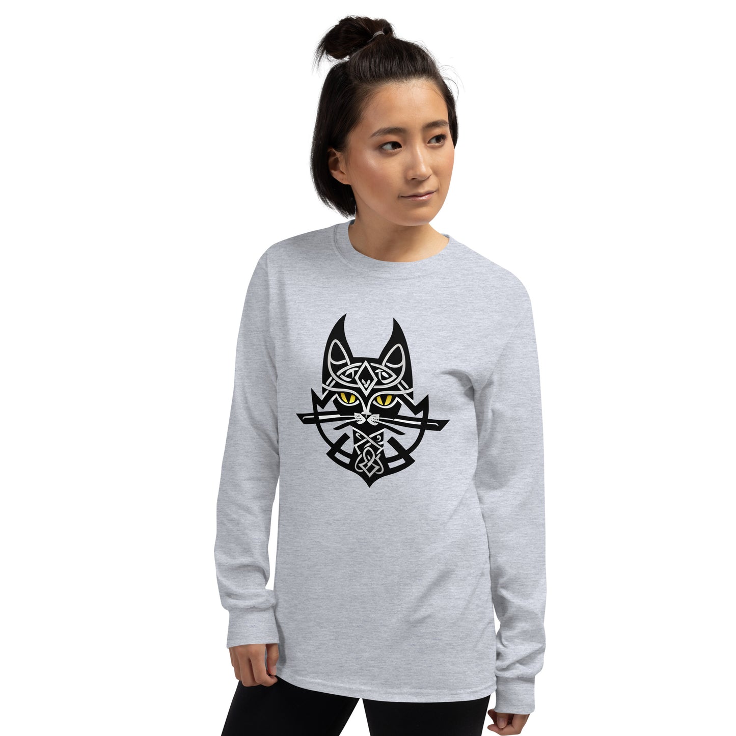 Viking Cat Unisex Long Sleeve Shirt