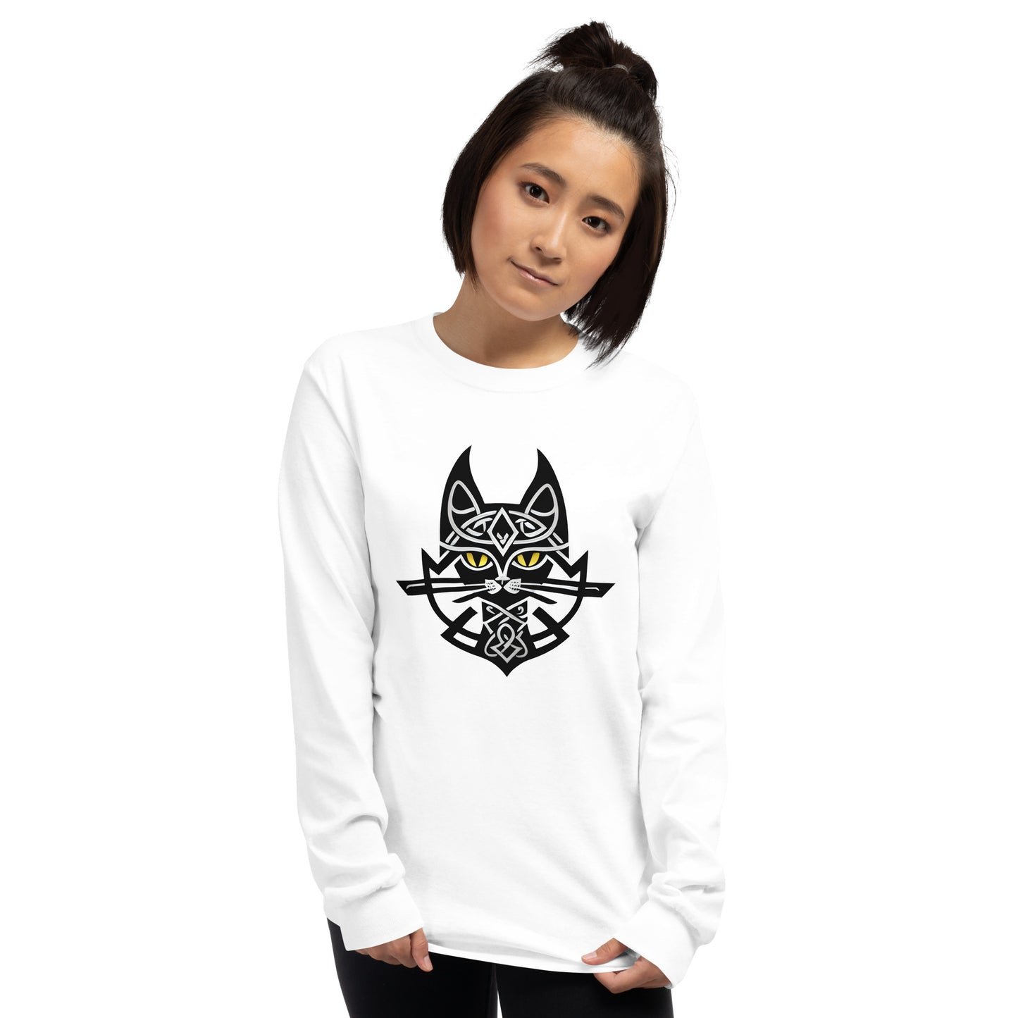 Viking Cat Unisex Long Sleeve Shirt