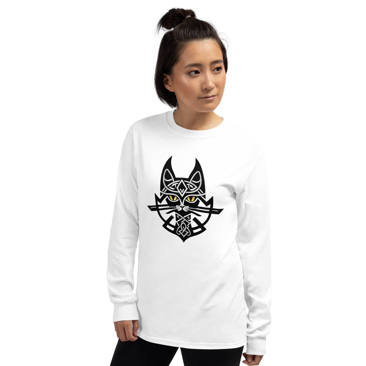 Viking Cat Unisex Long Sleeve Shirt