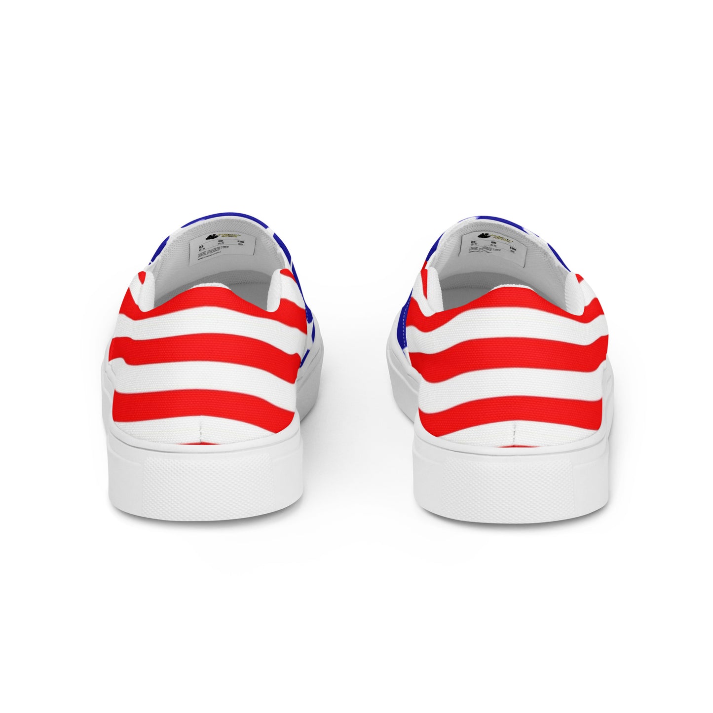 Stars and Stripes Men’s Slip-on Canvas Shoes