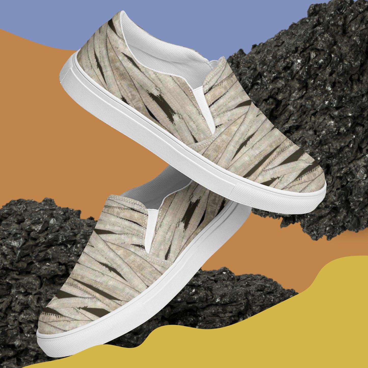 Mummy Wraps Men’s Slip-on Canvas Shoes