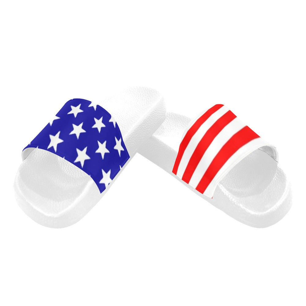 Stars and Stripes Slide Sandals