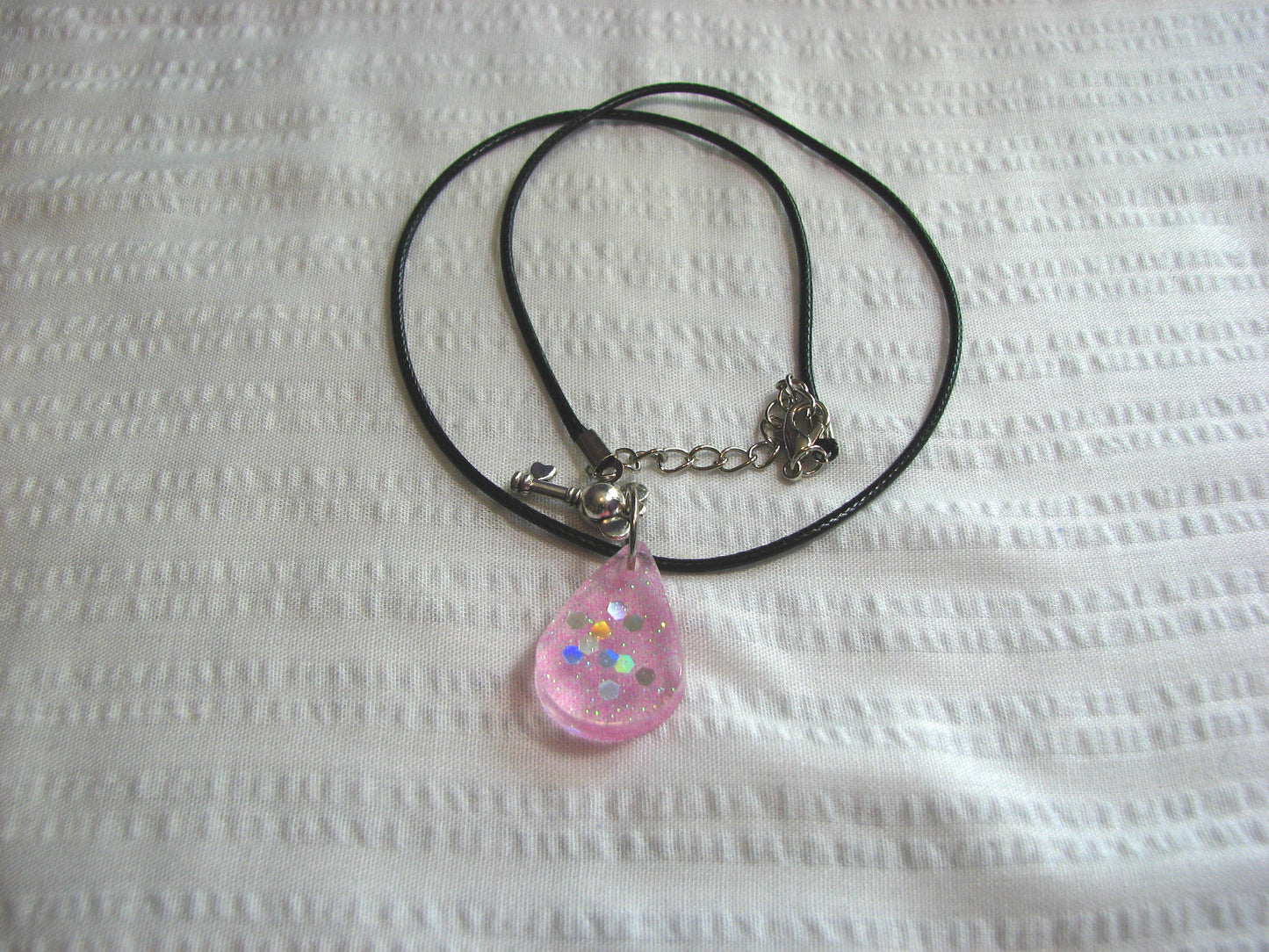 Mouse Ears Key Charm Necklace