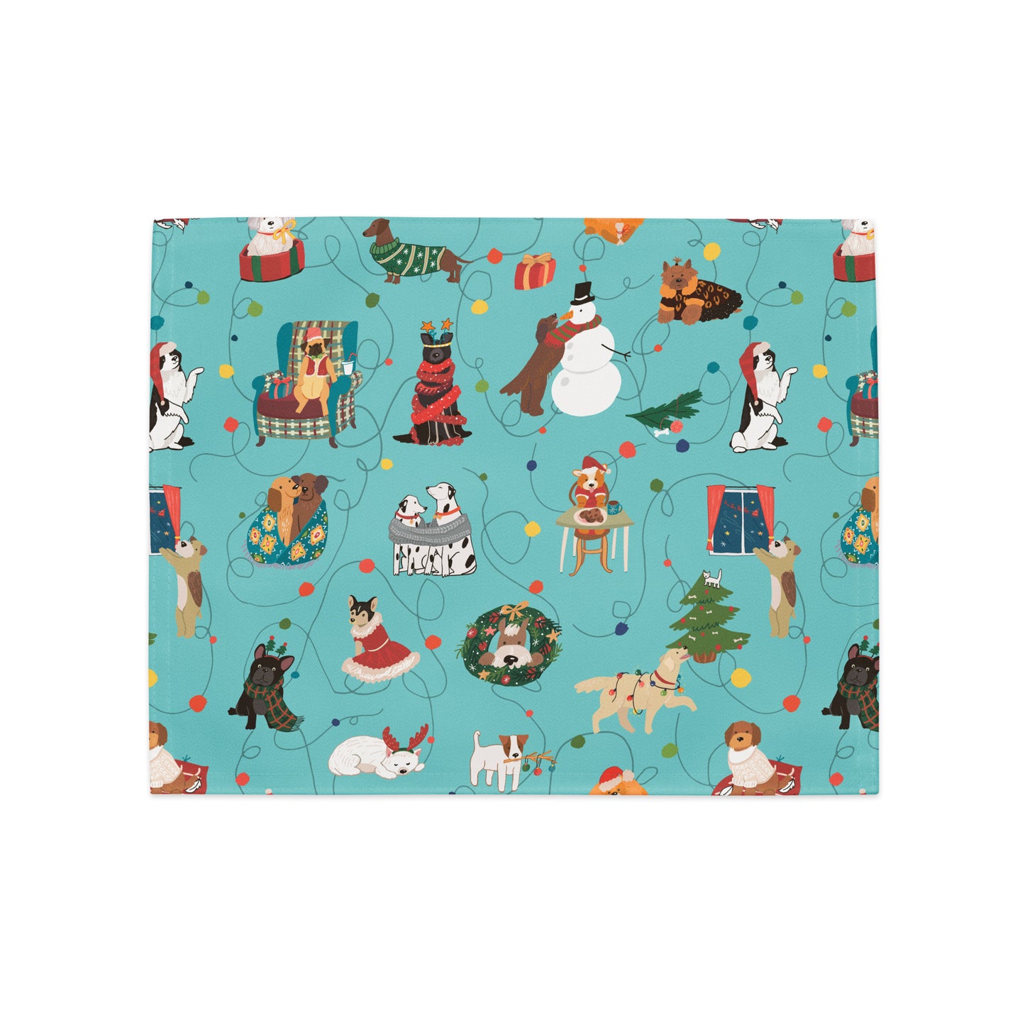 Festive Dogs Placemat Set