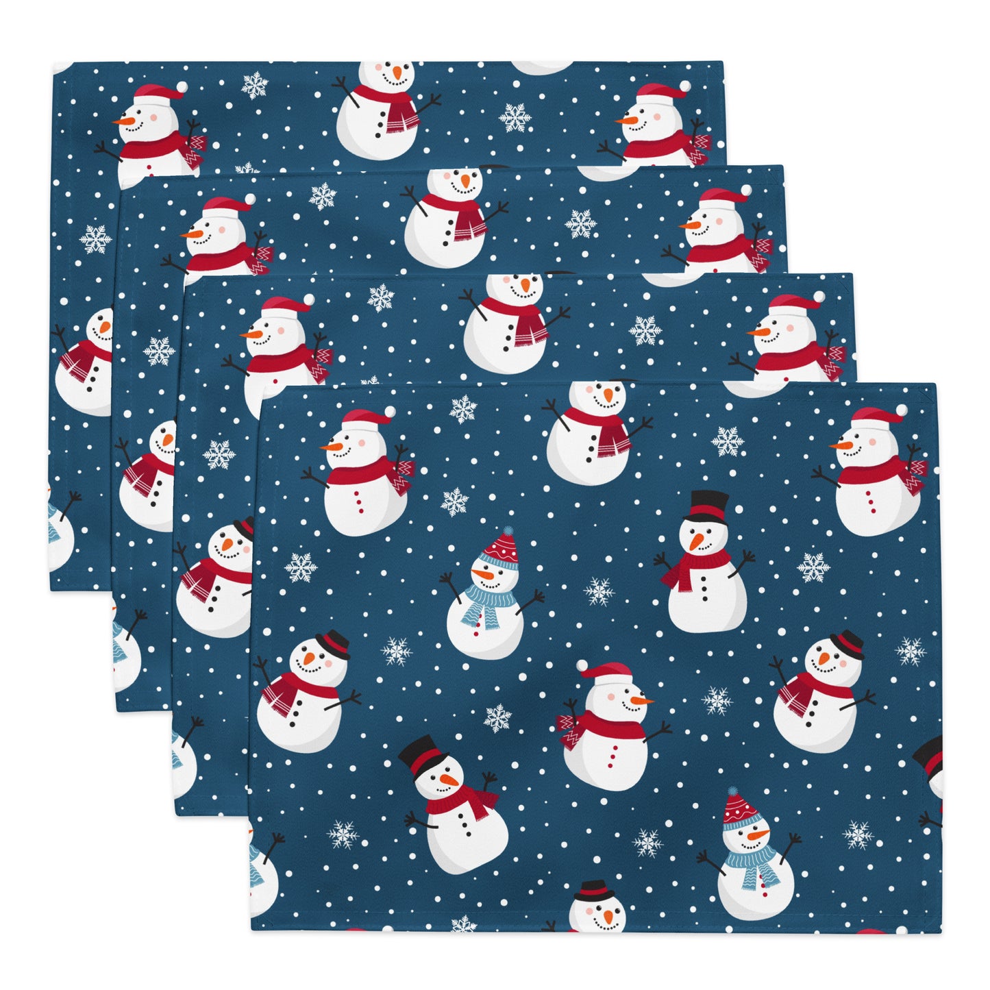 Snowmen Placemat Set