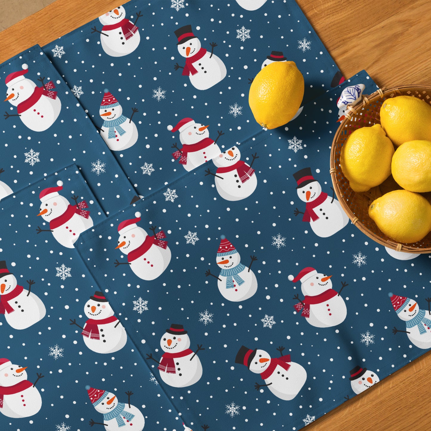 Snowmen Placemat Set