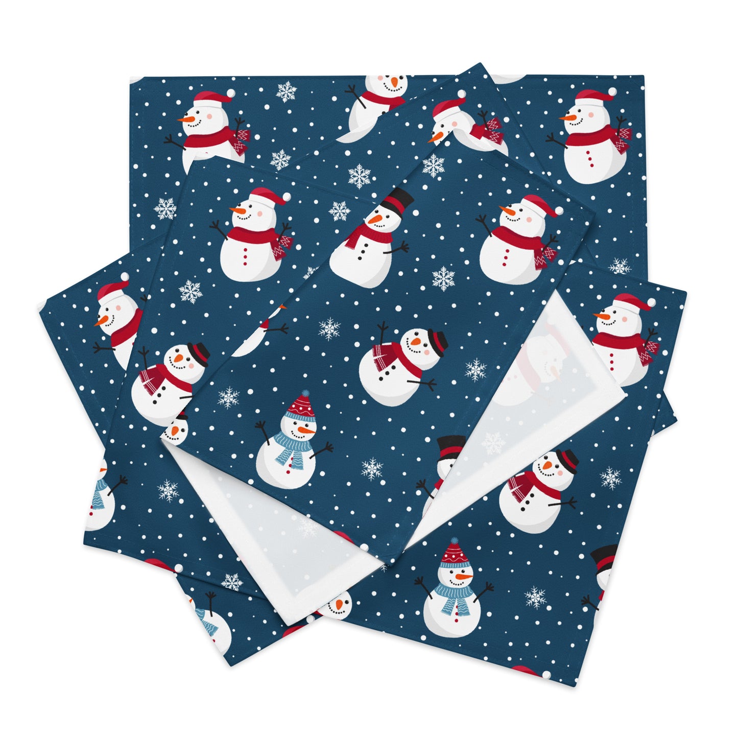 Snowmen Placemat Set