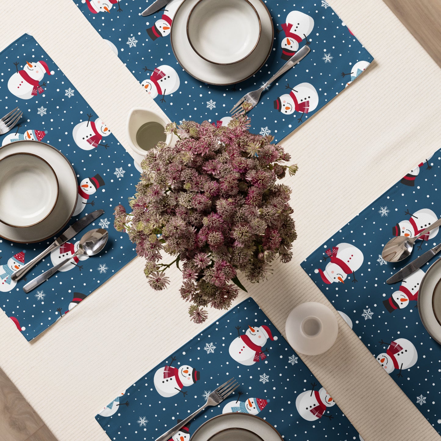 Snowmen Placemat Set