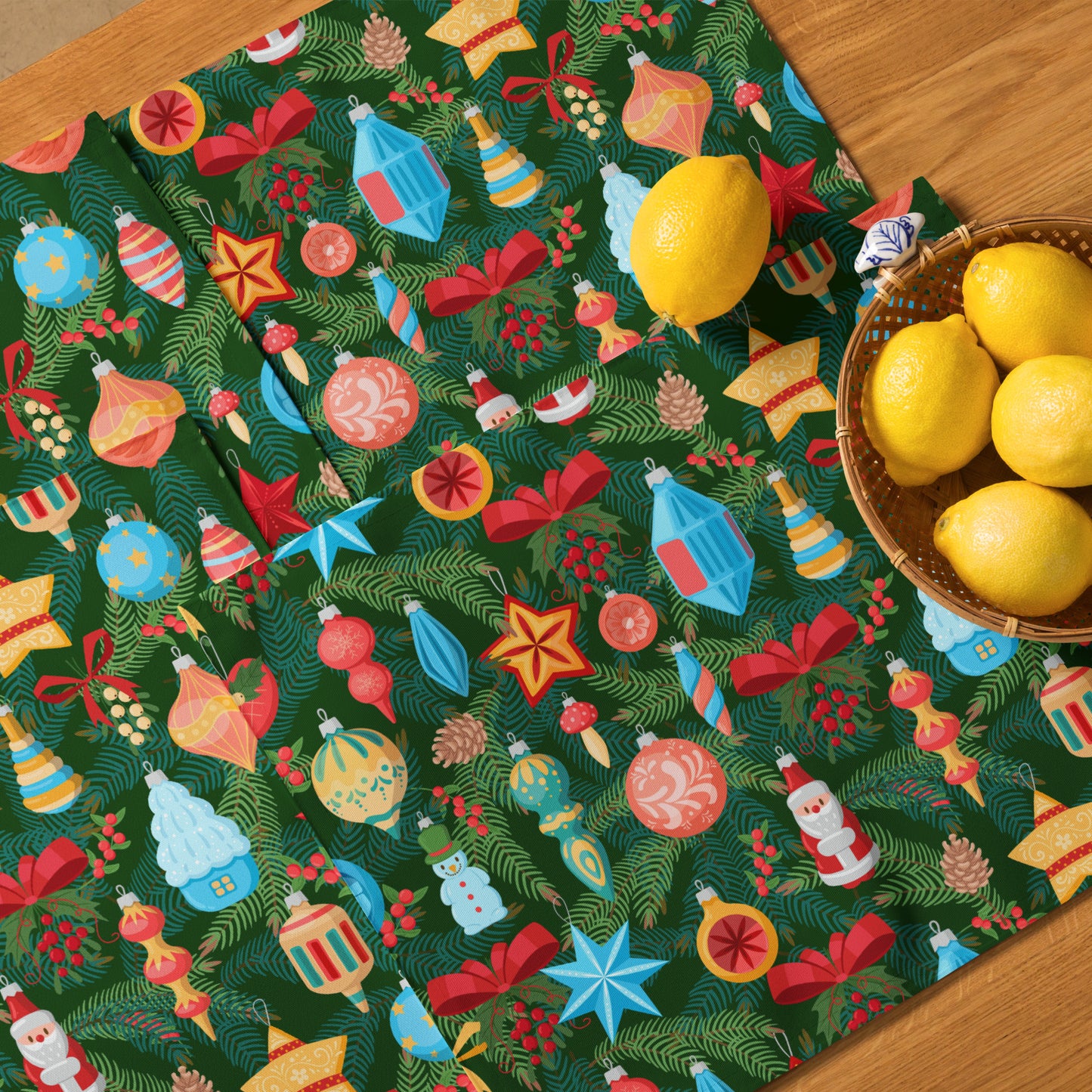 Decorated Tree Placemat Set