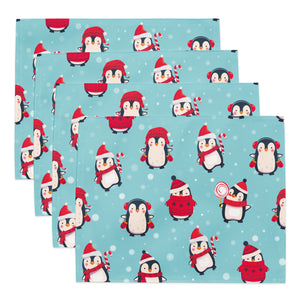 Cute Penguins Placemat Set