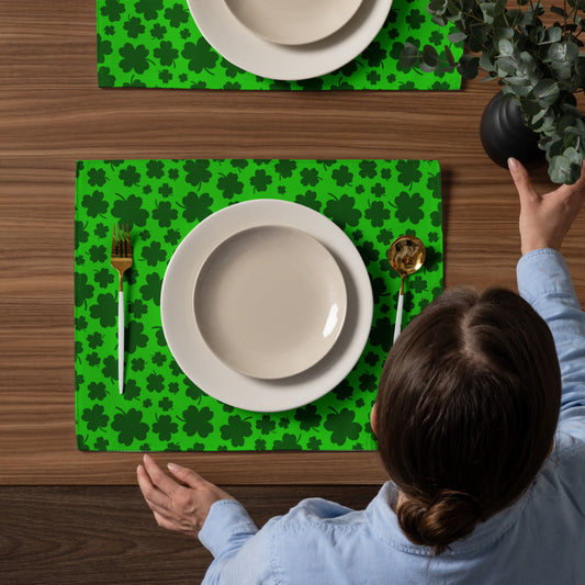 Lucky Clover Placemat Set