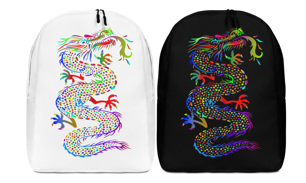 Rainbow Dragon Minimalist Backpack