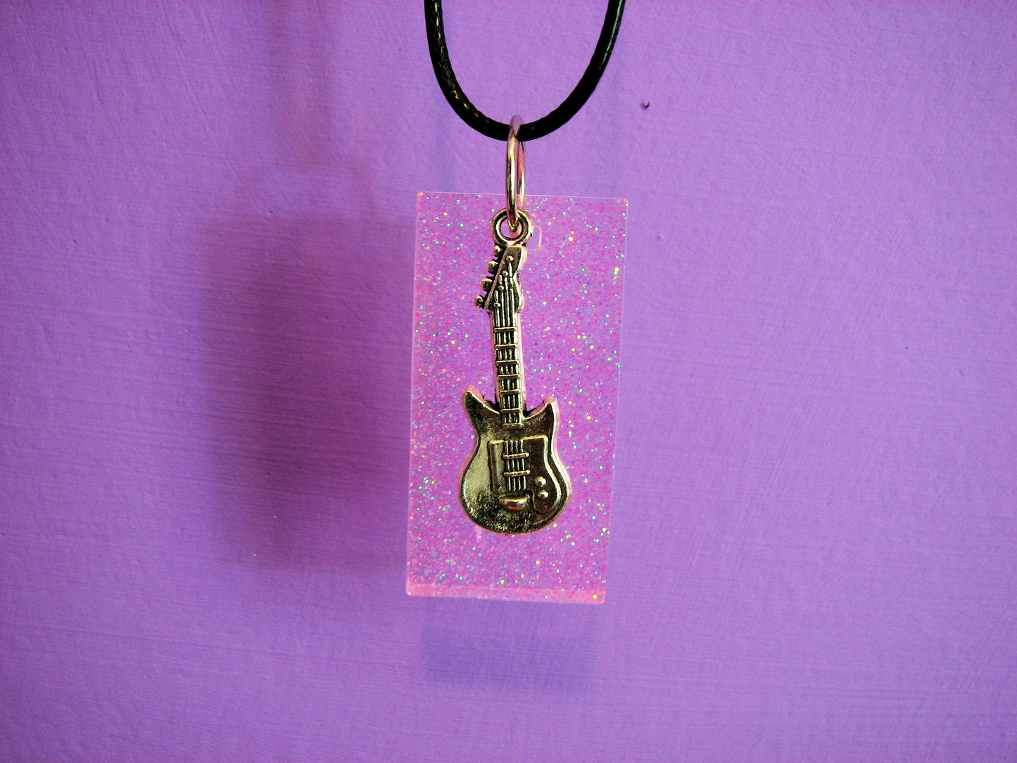 Rockstar Resin and Charm Necklace