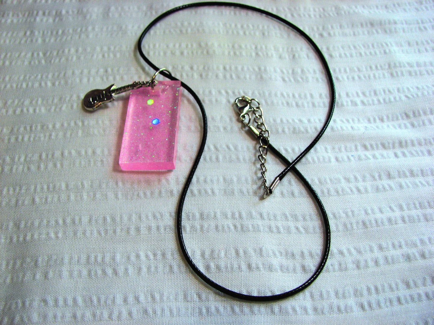 Rockstar Resin and Charm Necklace