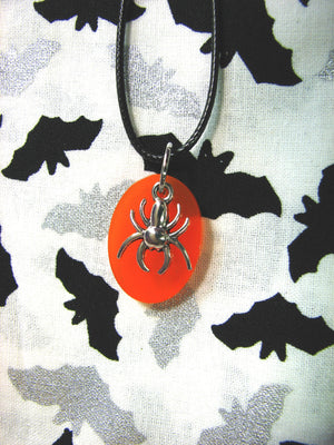 Spider Halloween Necklace