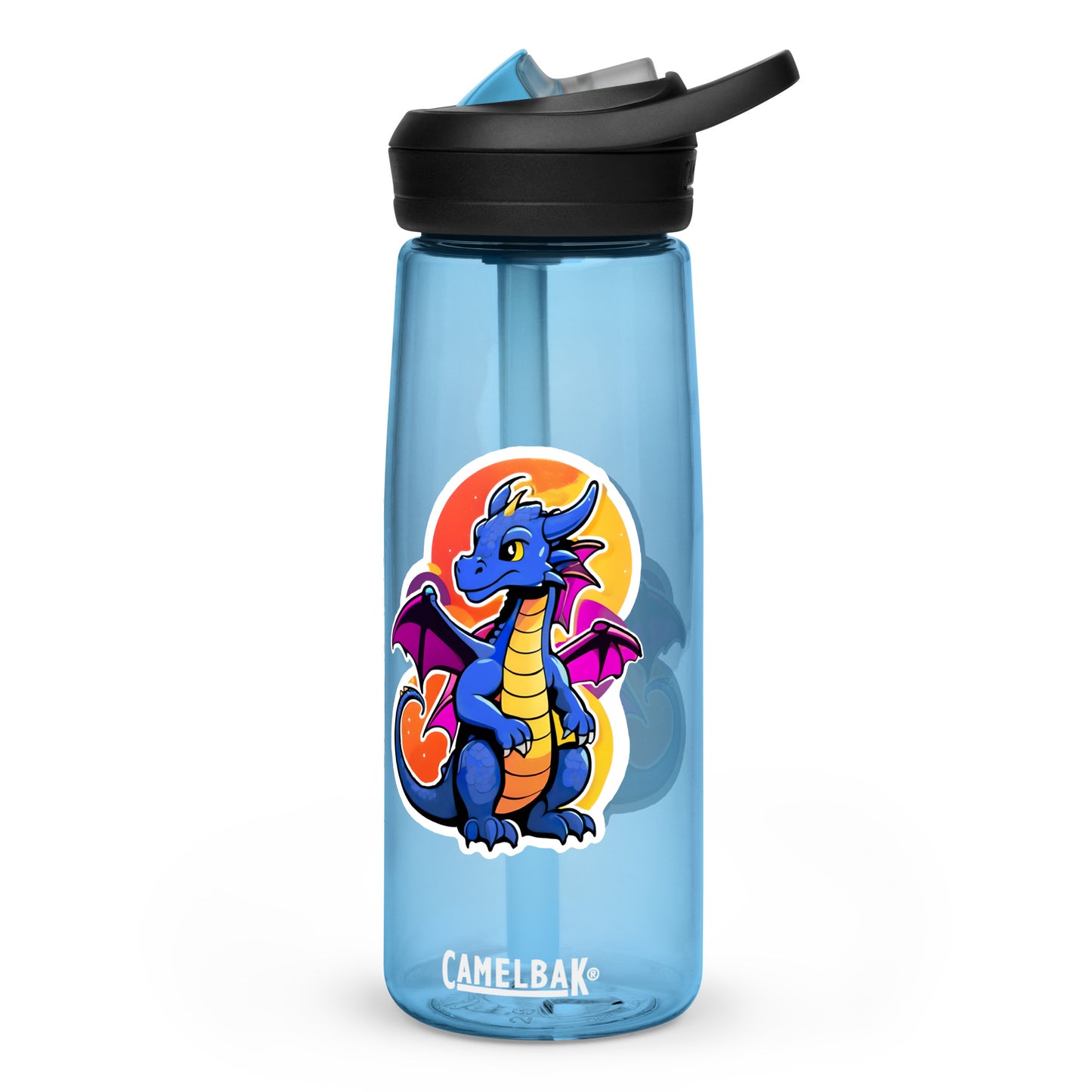 Cute Dragon Sports Water Bottle