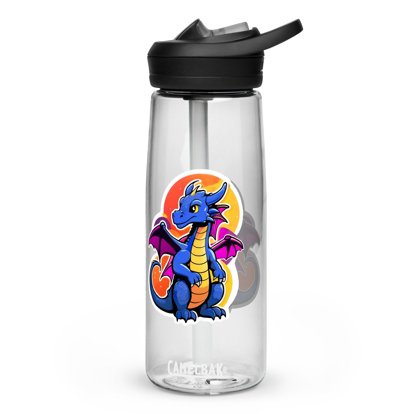 Cute Dragon Sports Water Bottle