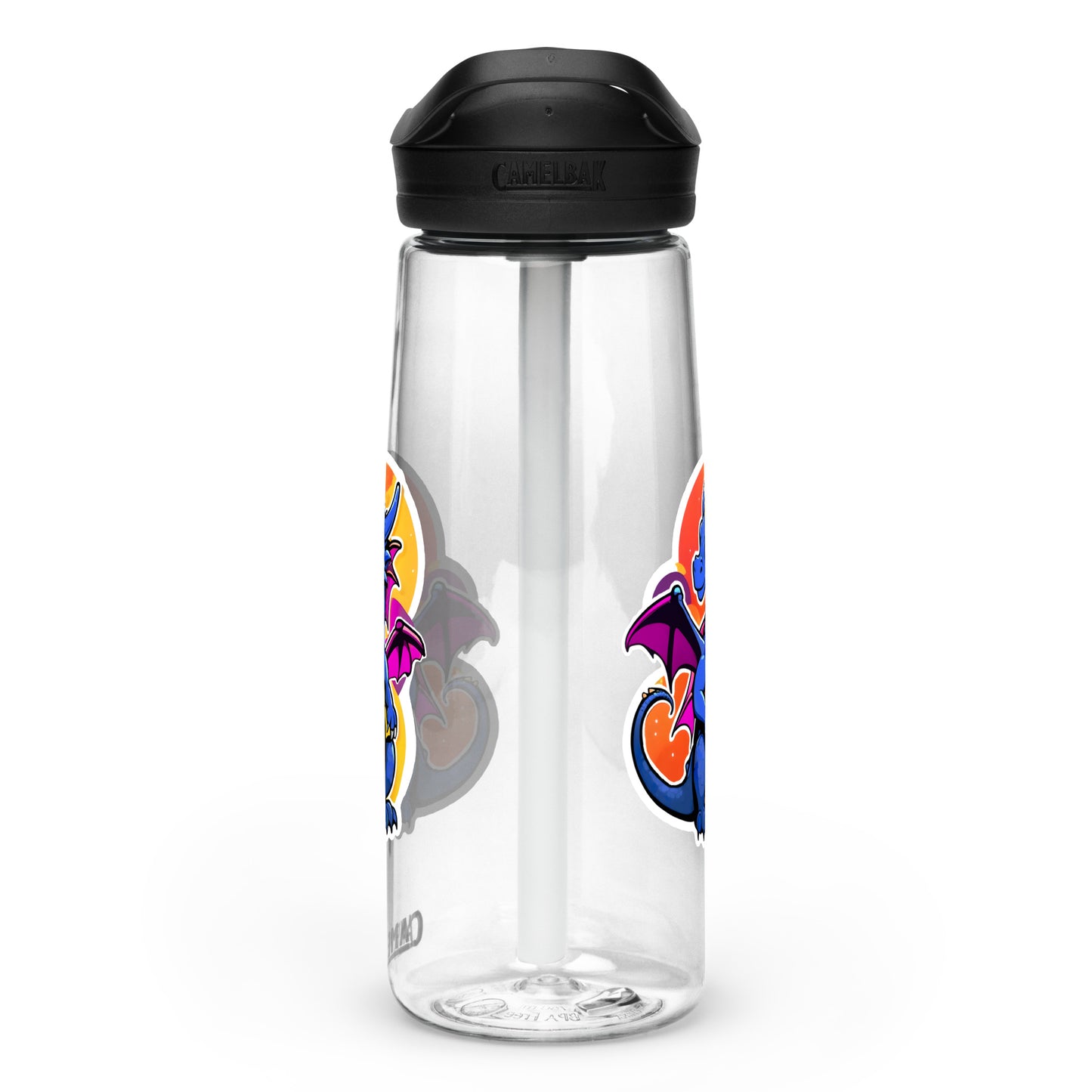 Cute Dragon Sports Water Bottle