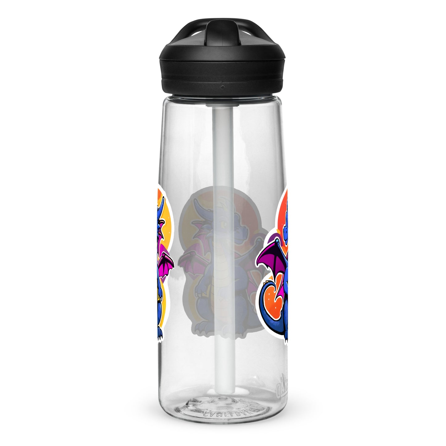 Cute Dragon Sports Water Bottle