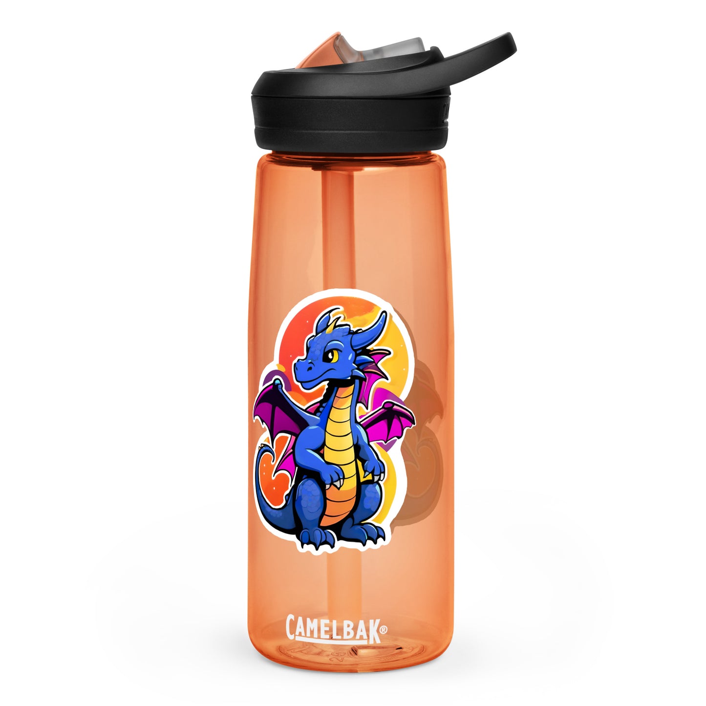 Cute Dragon Sports Water Bottle