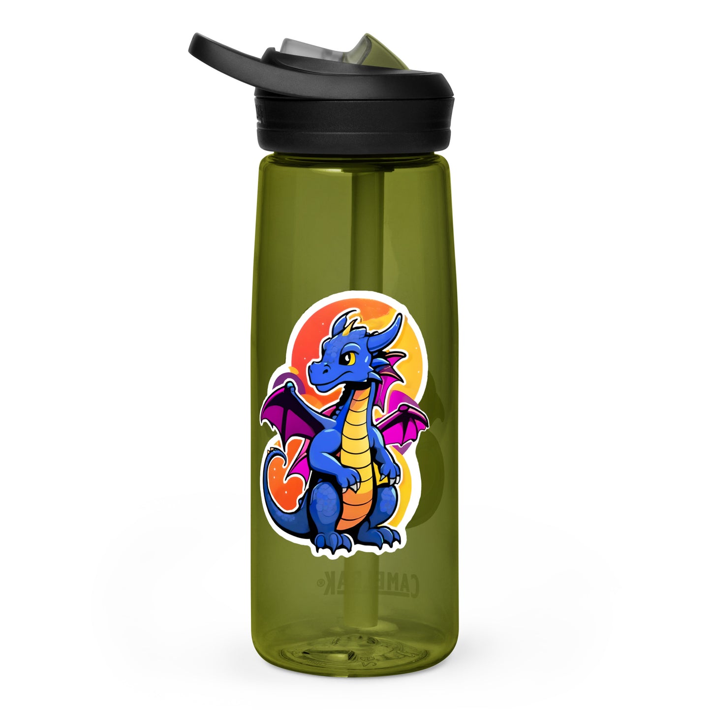 Cute Dragon Sports Water Bottle