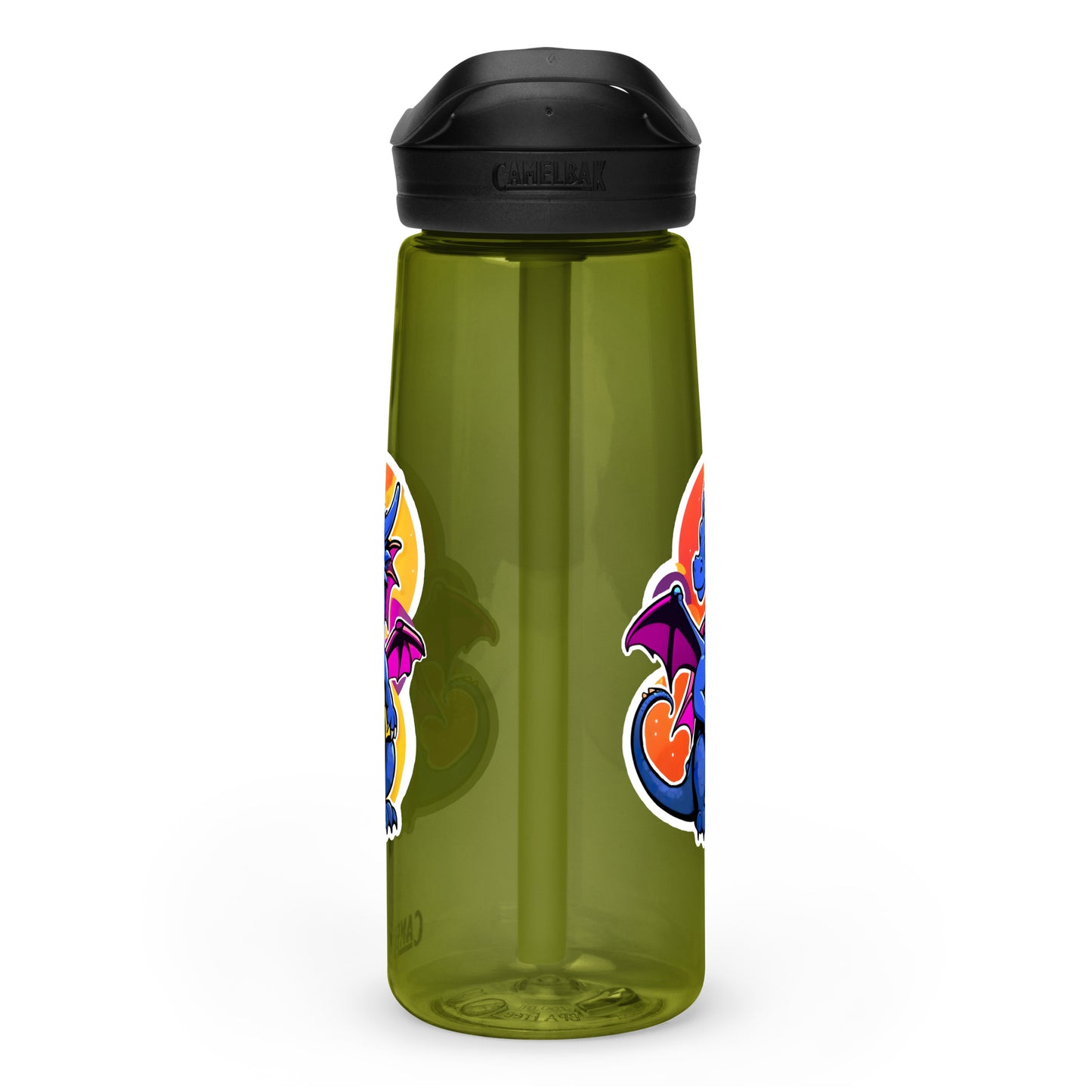 Cute Dragon Sports Water Bottle