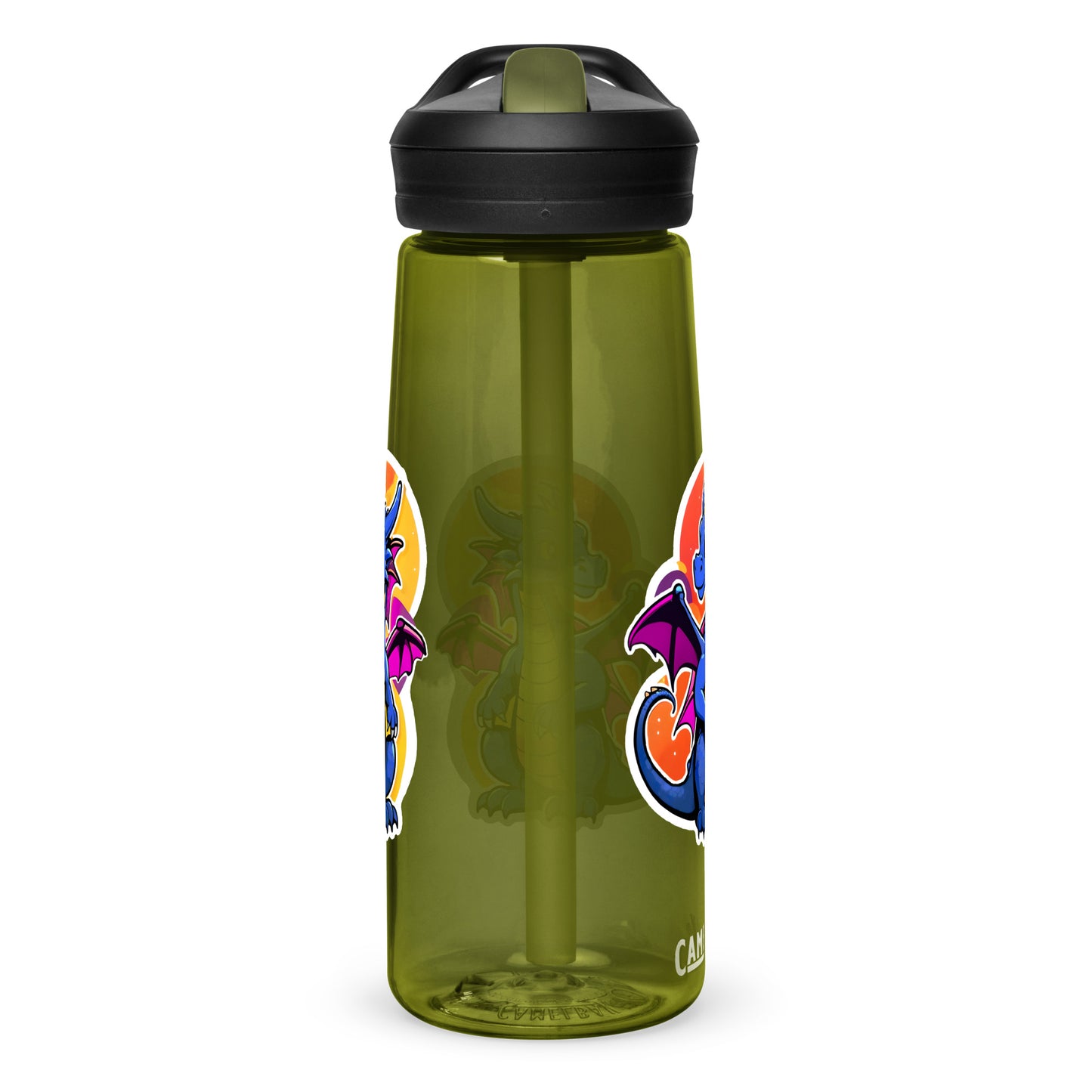 Cute Dragon Sports Water Bottle