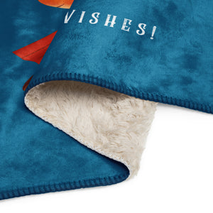 Warm and Fuzzy Christmas Sherpa Blanket