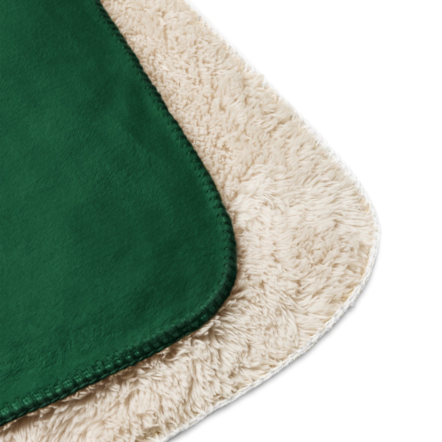 Hoppy Christmas Sherpa Blanket